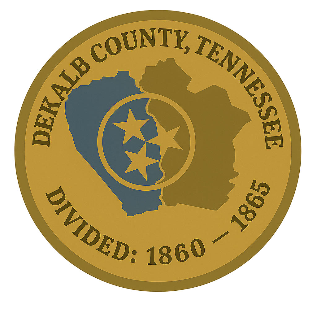 Divided DeKalb County, Tennessee 1860-1865