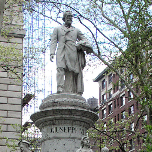 Monument to Giuseppe Verdi