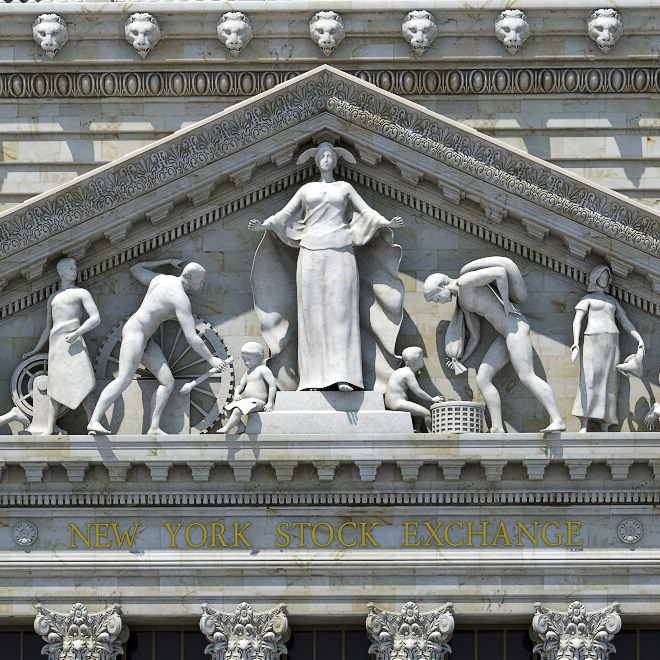 The New York Stock Exchange Pediment